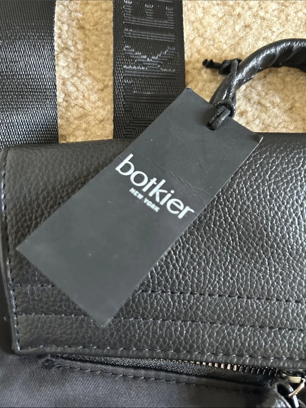 Bottkier NY Mini Black Backpack - NWT